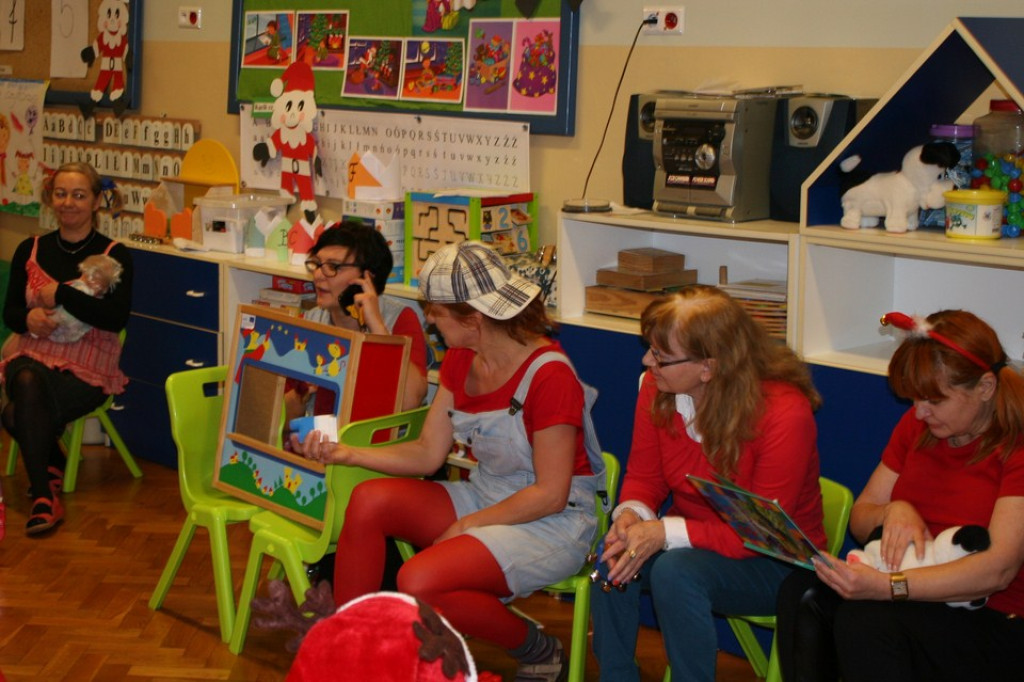 Spotkanie z Mikołajem w PP7 Integracyjnym