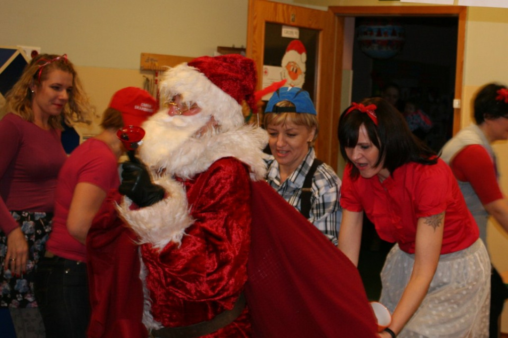 Spotkanie z Mikołajem w PP7 Integracyjnym