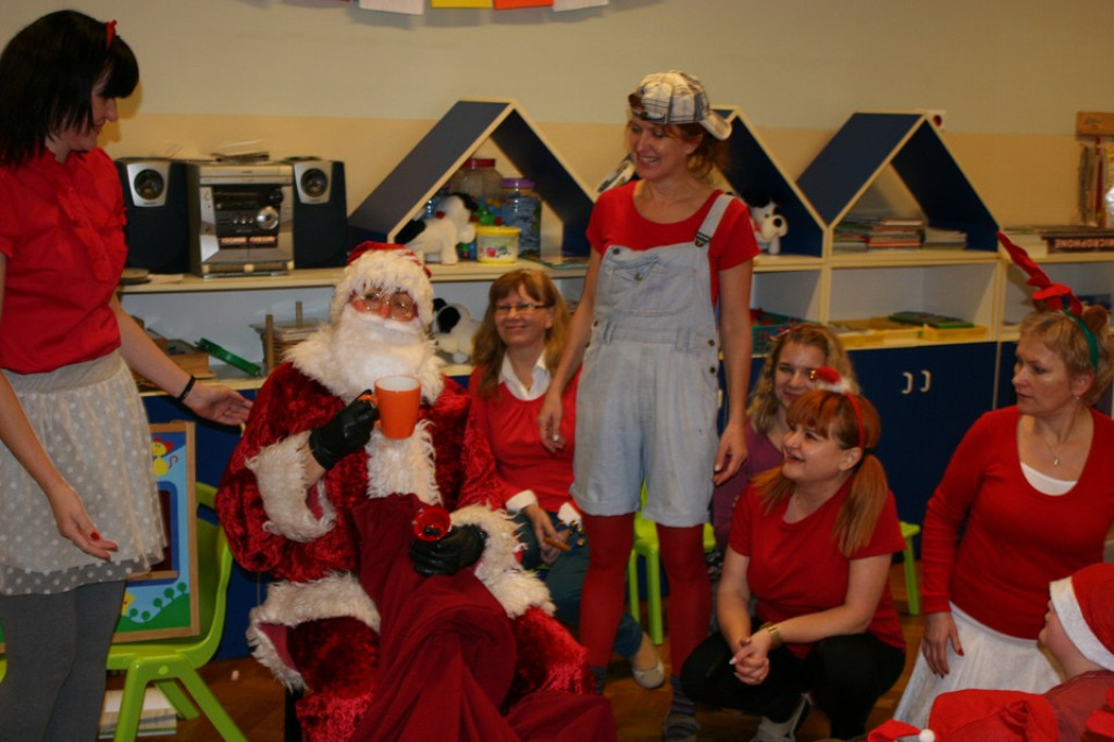 Spotkanie z Mikołajem w PP7 Integracyjnym