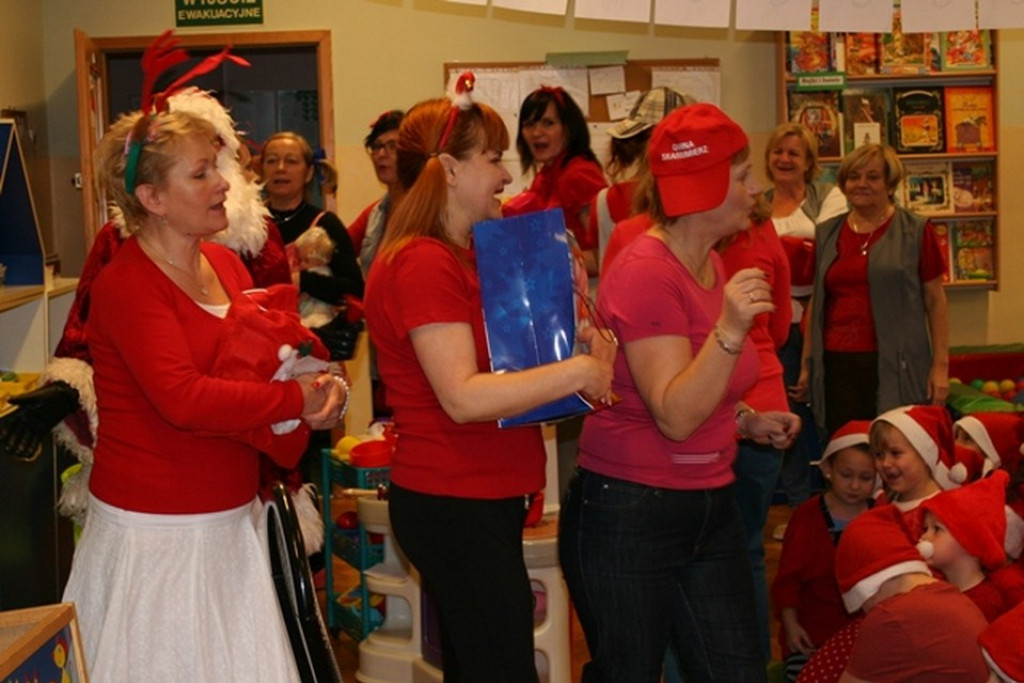 Spotkanie z Mikołajem w PP7 Integracyjnym