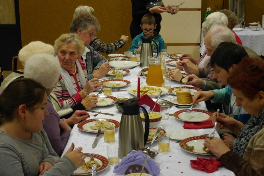 Wigilijne spotkanie w Gierszowicach