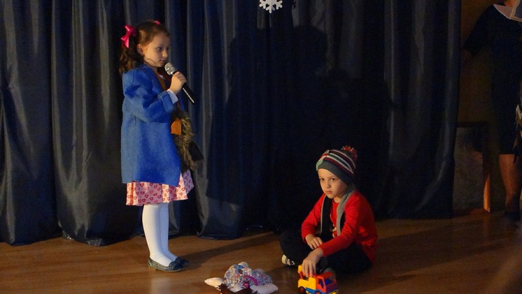 Królowa Śniegu w Przedszkolu Publicznym nr 1.