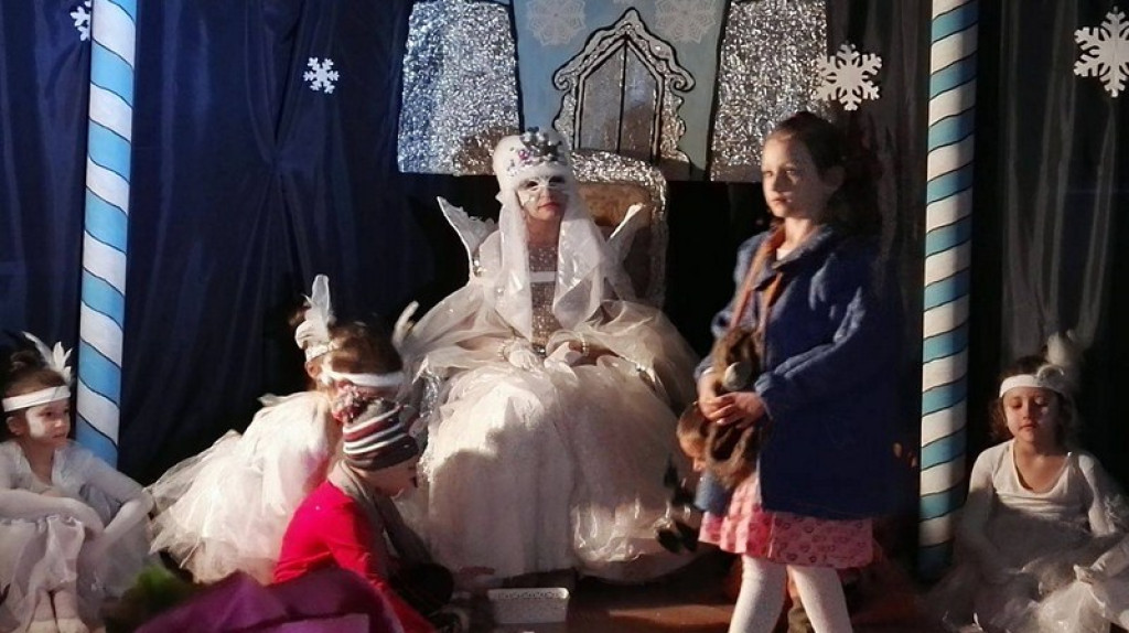Królowa Śniegu w Przedszkolu Publicznym nr 1.