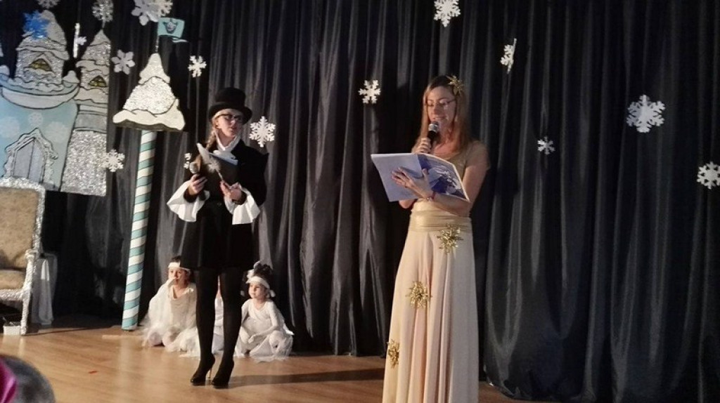 Królowa Śniegu w Przedszkolu Publicznym nr 1.