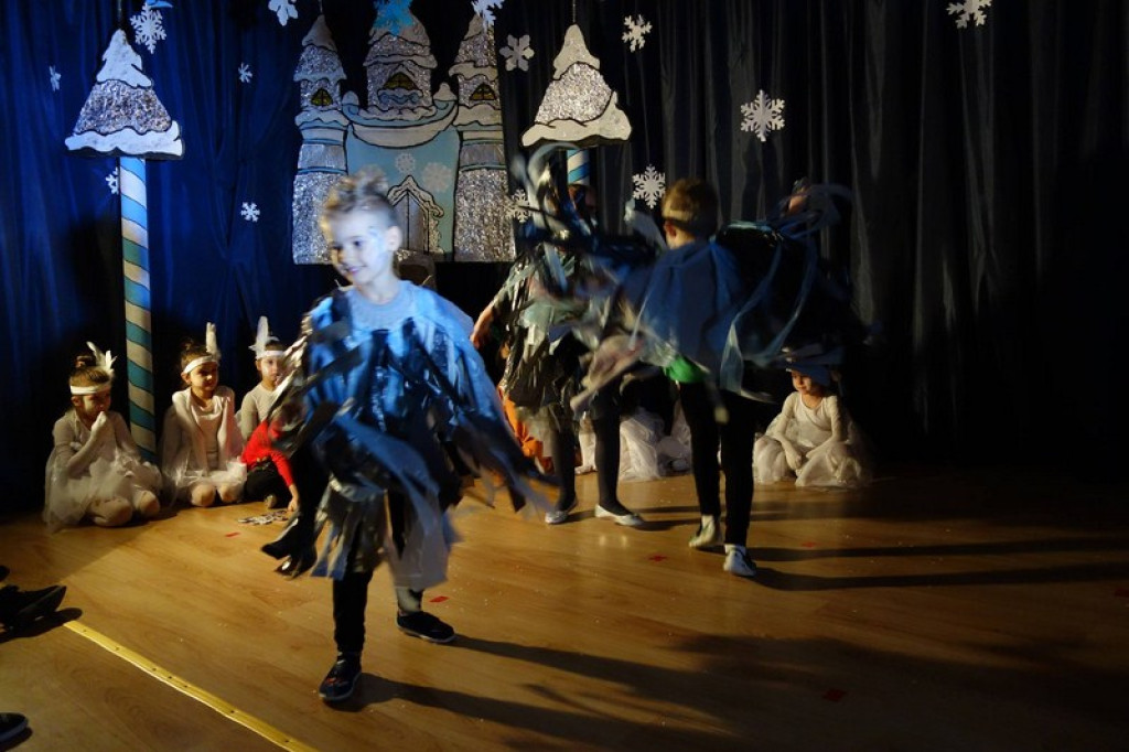 Królowa Śniegu w Przedszkolu Publicznym nr 1.