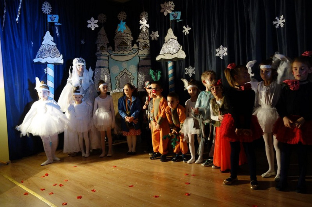 Królowa Śniegu w Przedszkolu Publicznym nr 1.