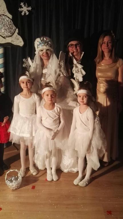 Królowa Śniegu w Przedszkolu Publicznym nr 1.