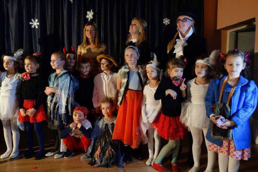 Królowa Śniegu w Przedszkolu Publicznym nr 1.