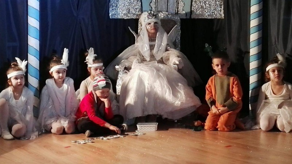 Królowa Śniegu w Przedszkolu Publicznym nr 1.