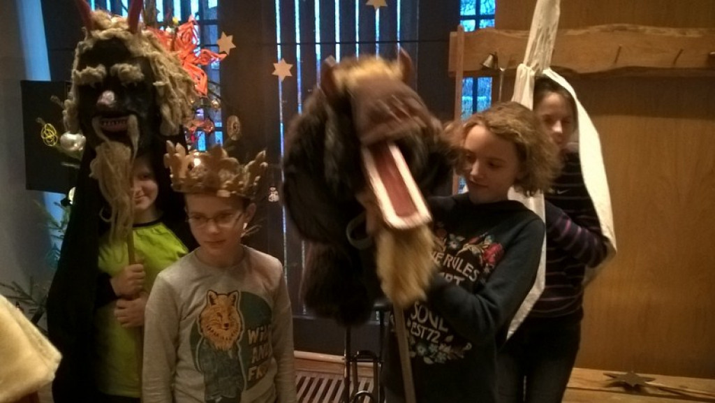 Zanim pierwsza gwiazdka zaświeci - czwartoklasiści z PSP 8 w Muzeum Wsi Opolskiej