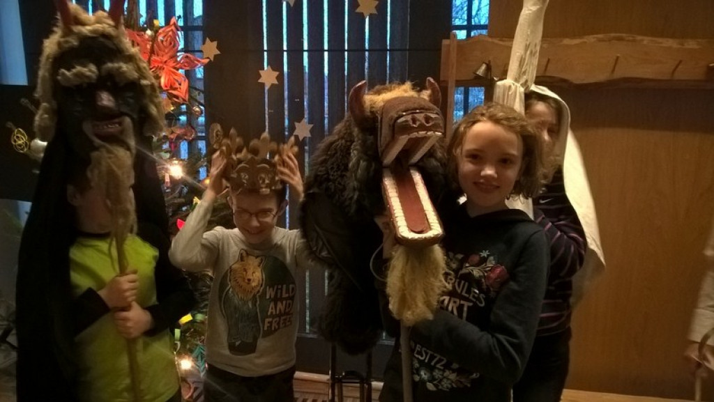 Zanim pierwsza gwiazdka zaświeci - czwartoklasiści z PSP 8 w Muzeum Wsi Opolskiej