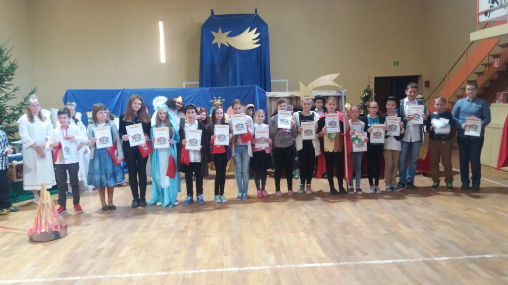 Konkurs szopek w lewińskiej podstawówce