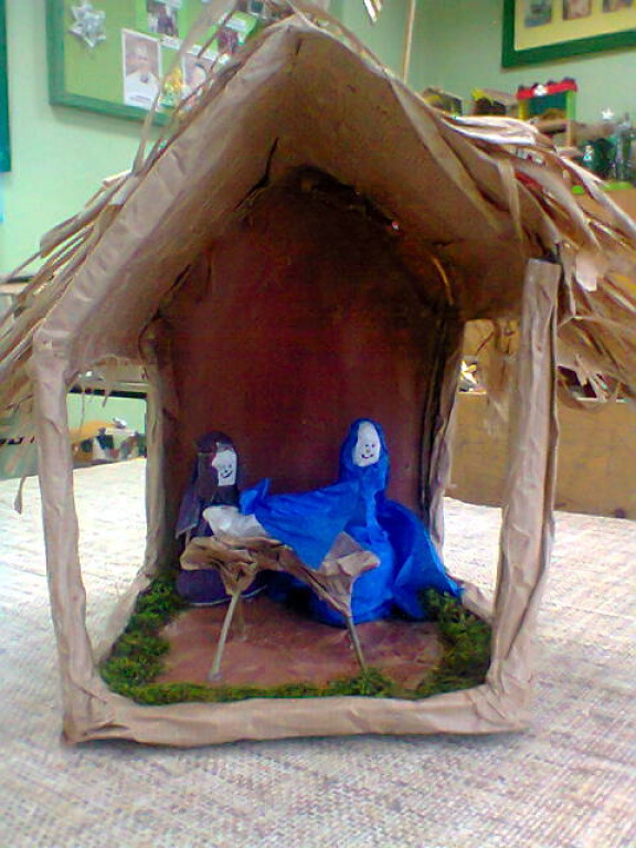 Konkurs szopek w lewińskiej podstawówce