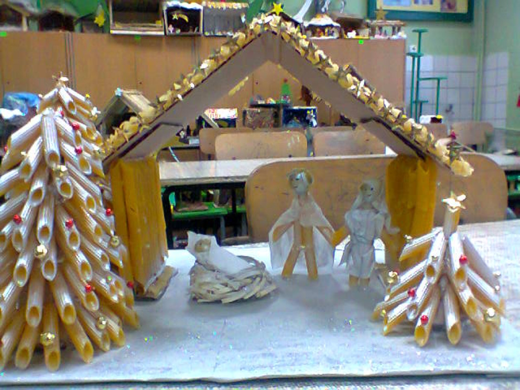 Konkurs szopek w lewińskiej podstawówce