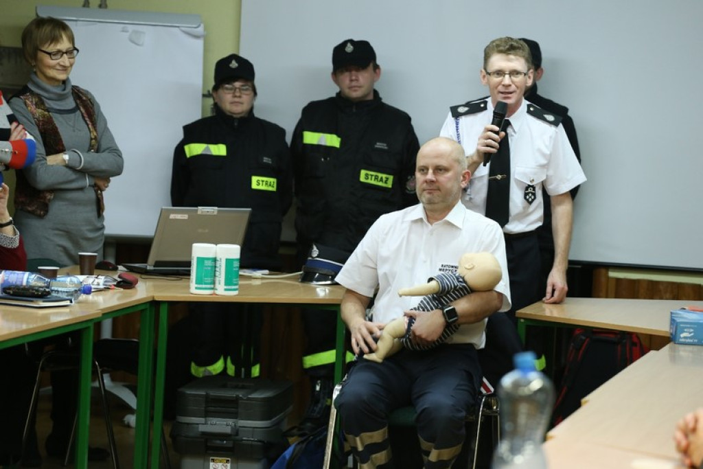 OSP Mąkoszyce szkoliło seniorów