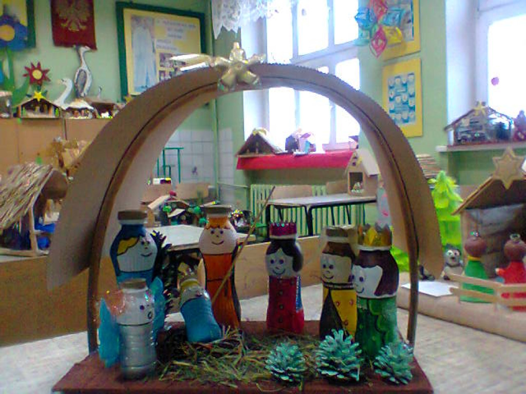 Konkurs szopek w lewińskiej podstawówce