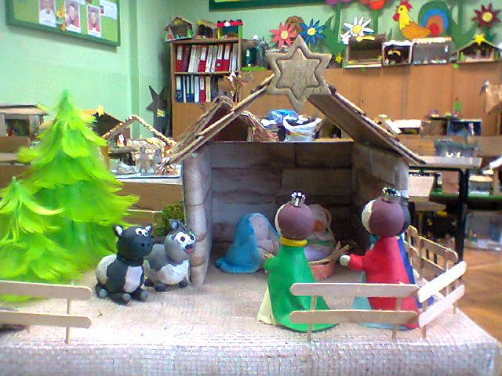 Konkurs szopek w lewińskiej podstawówce