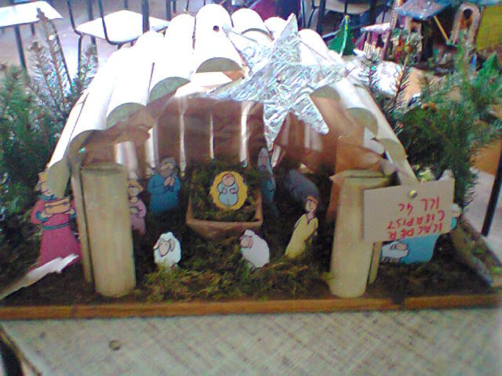 Konkurs szopek w lewińskiej podstawówce