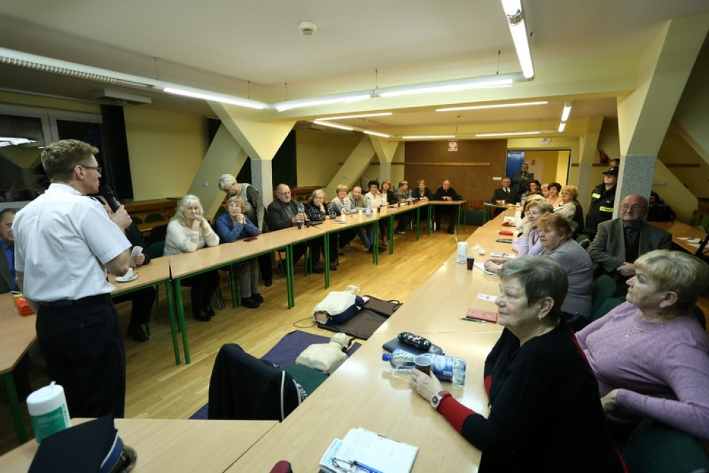 OSP Mąkoszyce szkoliło seniorów