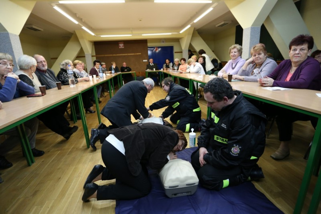 OSP Mąkoszyce szkoliło seniorów