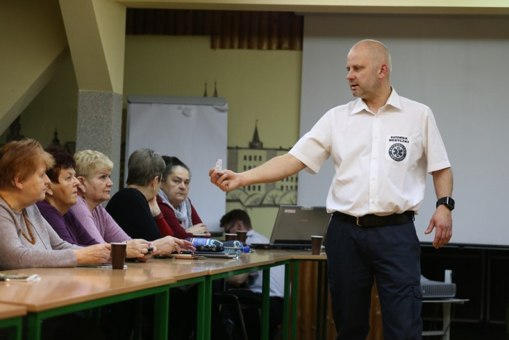 OSP Mąkoszyce szkoliło seniorów