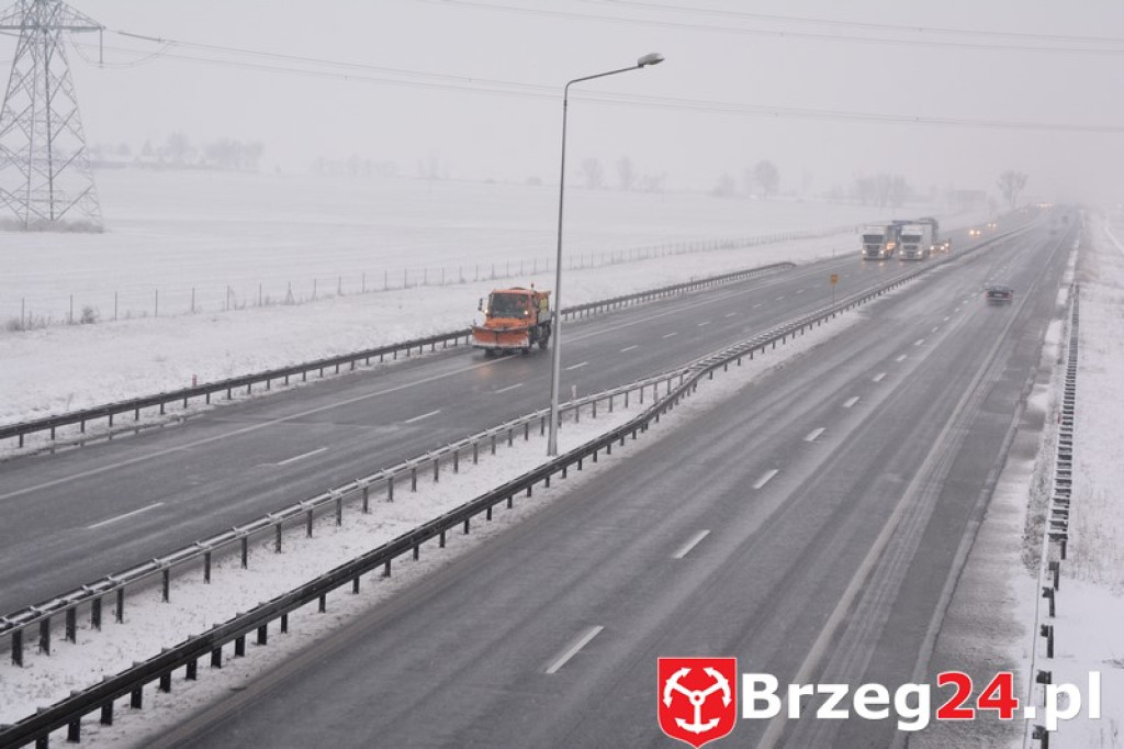 Zima w Brzegu i okolicach