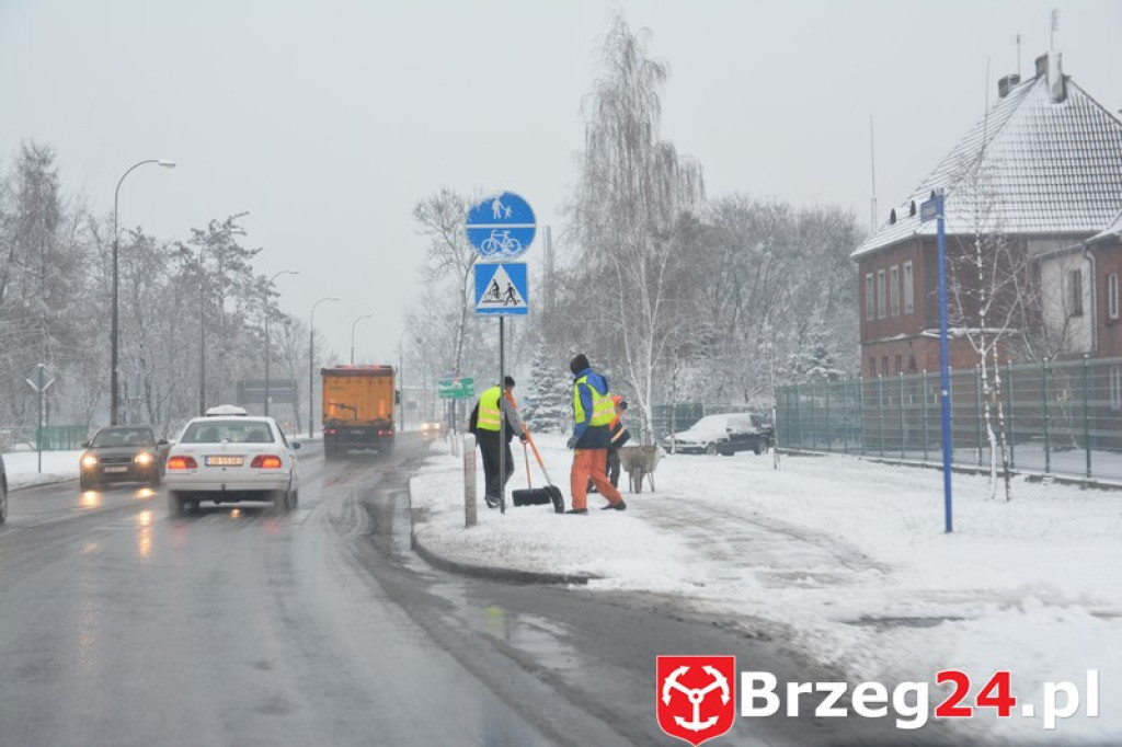 Zima w Brzegu i okolicach