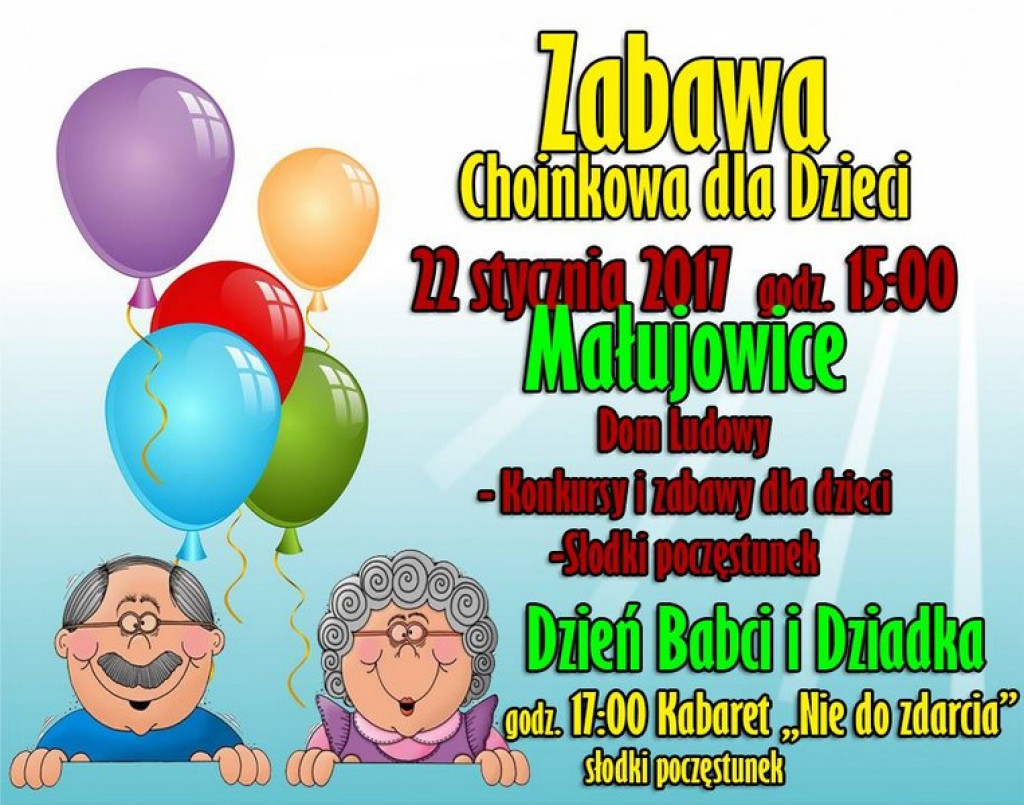 Weekendowy Informator Imprezowy 20-22.01.2017