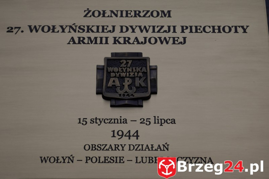 73 rocznica utworzenia 27 Wołyńskiej Dywizji Piechoty AK