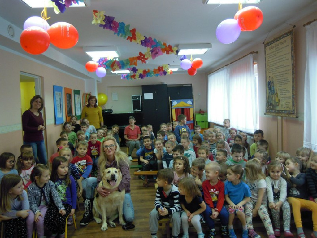 Przedszkolaki kochają zwierzaki