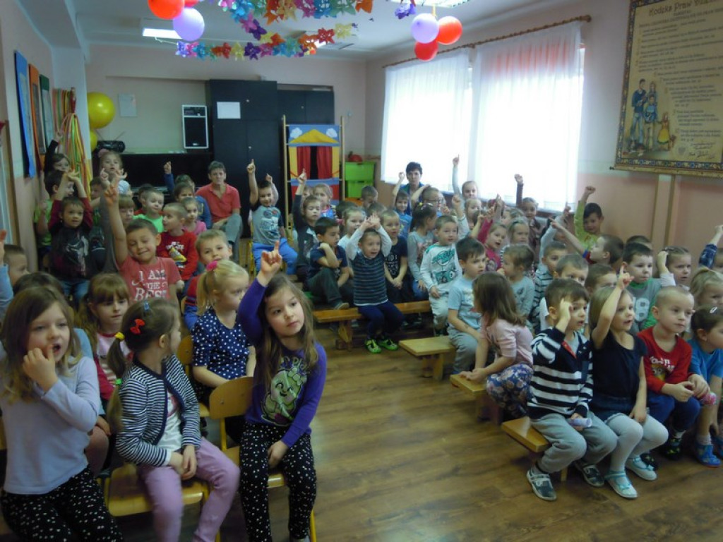 Przedszkolaki kochają zwierzaki