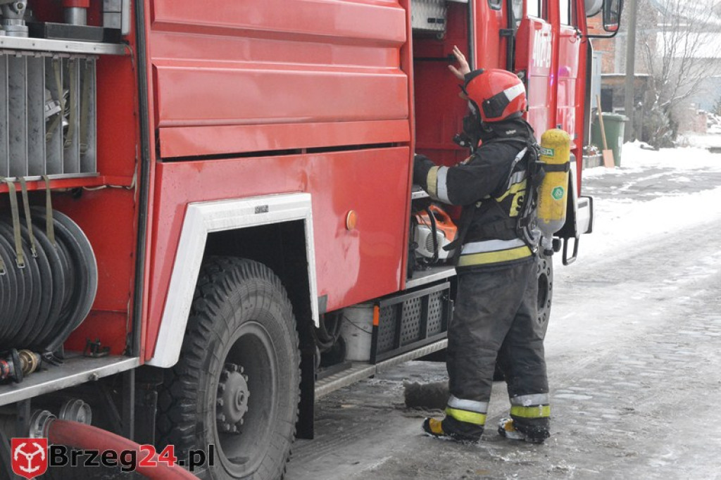 Pożar warsztatu w Goli Grodkowskiej. Straty mogą być bardzo duże