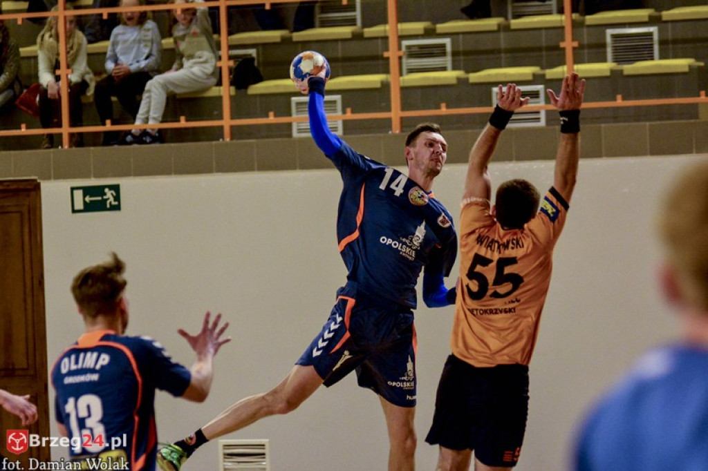 Olimp nokautuje rywali. Dobry mecz w wykonaniu Olimpijczyków.