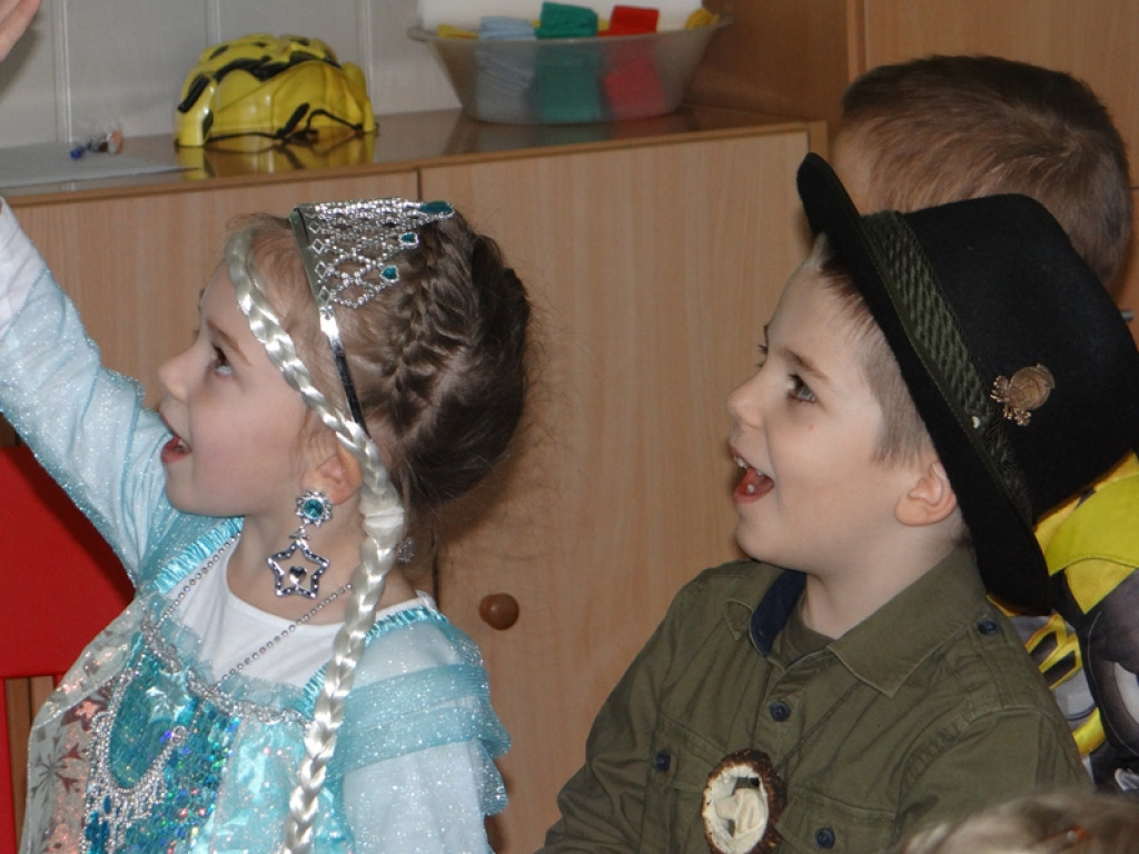 Przedszkolaki z Krzyżowic odwiedziły Krainę Lodu