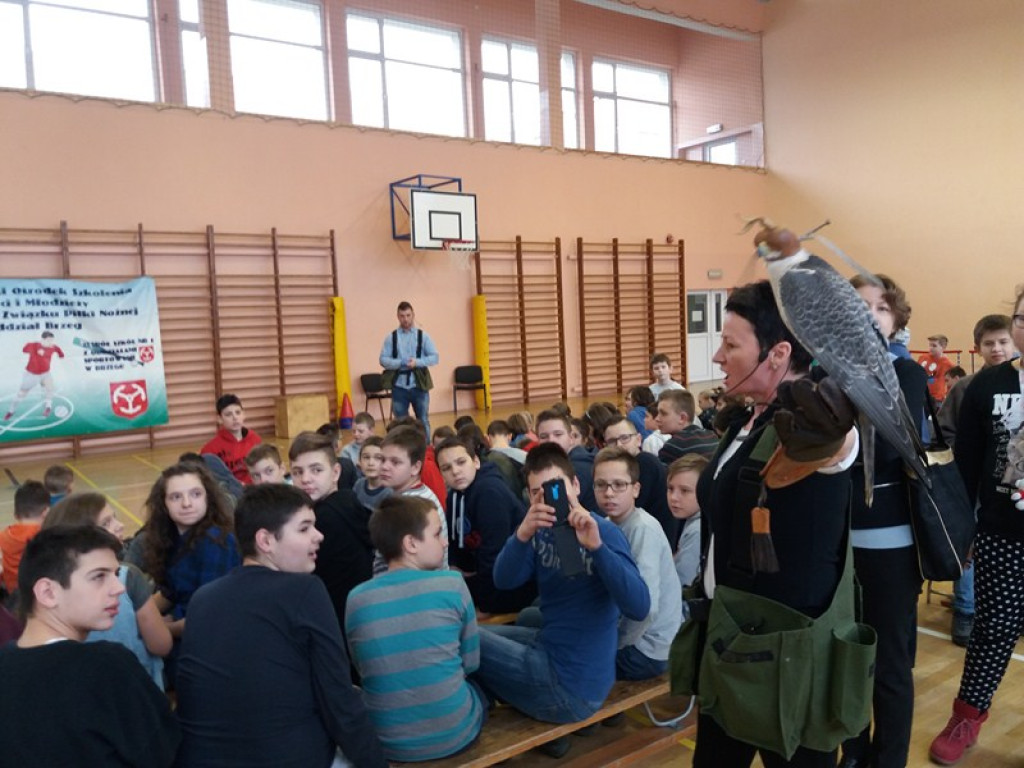 Hej, sokoły  czyli odlotowe lekcje w Zespole Szkół nr 1  z Oddziałami Sportowymi w Brzegu
