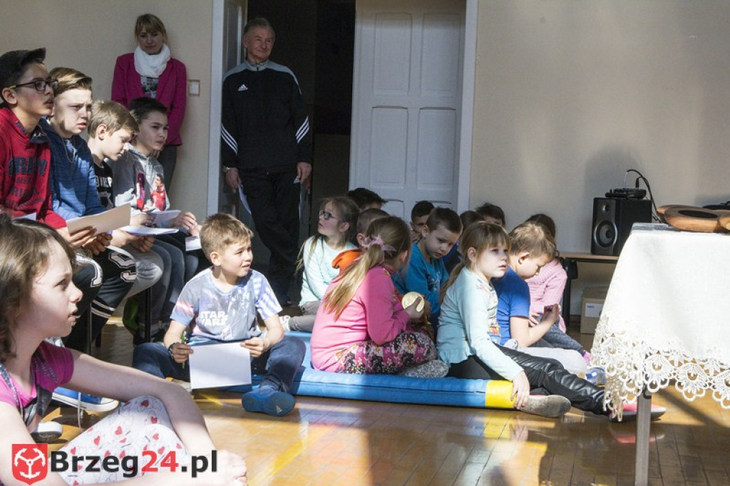 Spotkanie z mistrzynią paraolimpijską w szkole w Gałązczycach