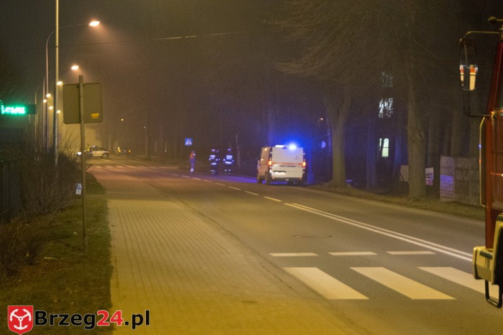 Wyciek gazu w Grodkowie. Ewakuowani uczniowie z internatu