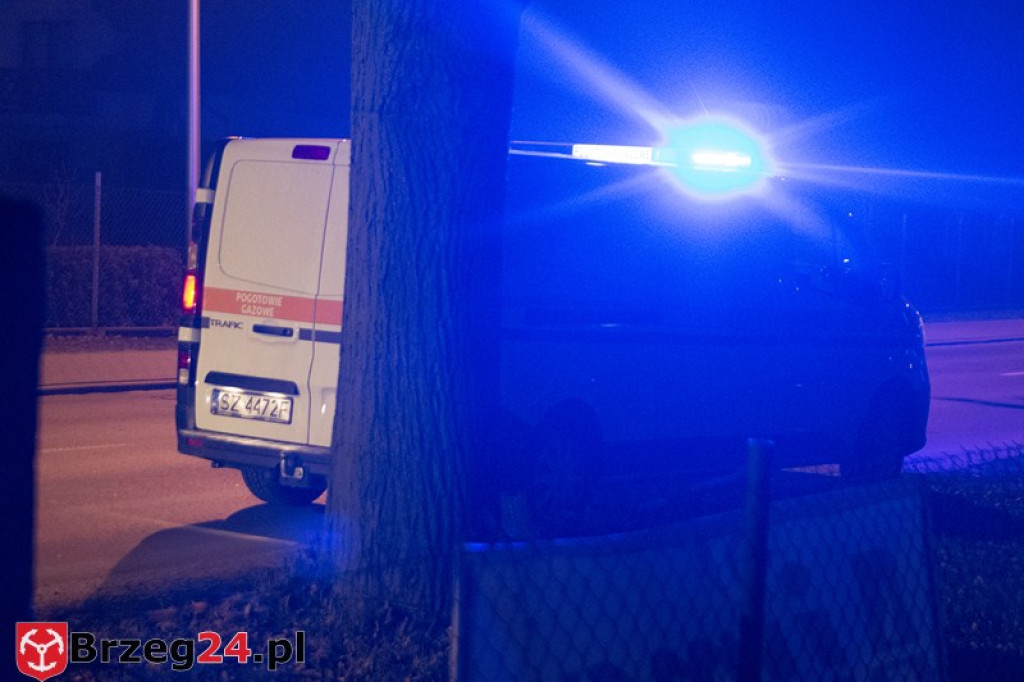 Wyciek gazu w Grodkowie. Ewakuowani uczniowie z internatu