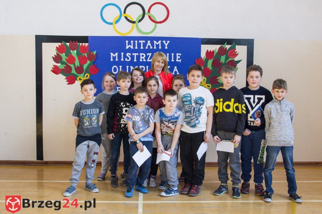 Spotkanie z mistrzynią paraolimpijską w szkole w Gałązczycach