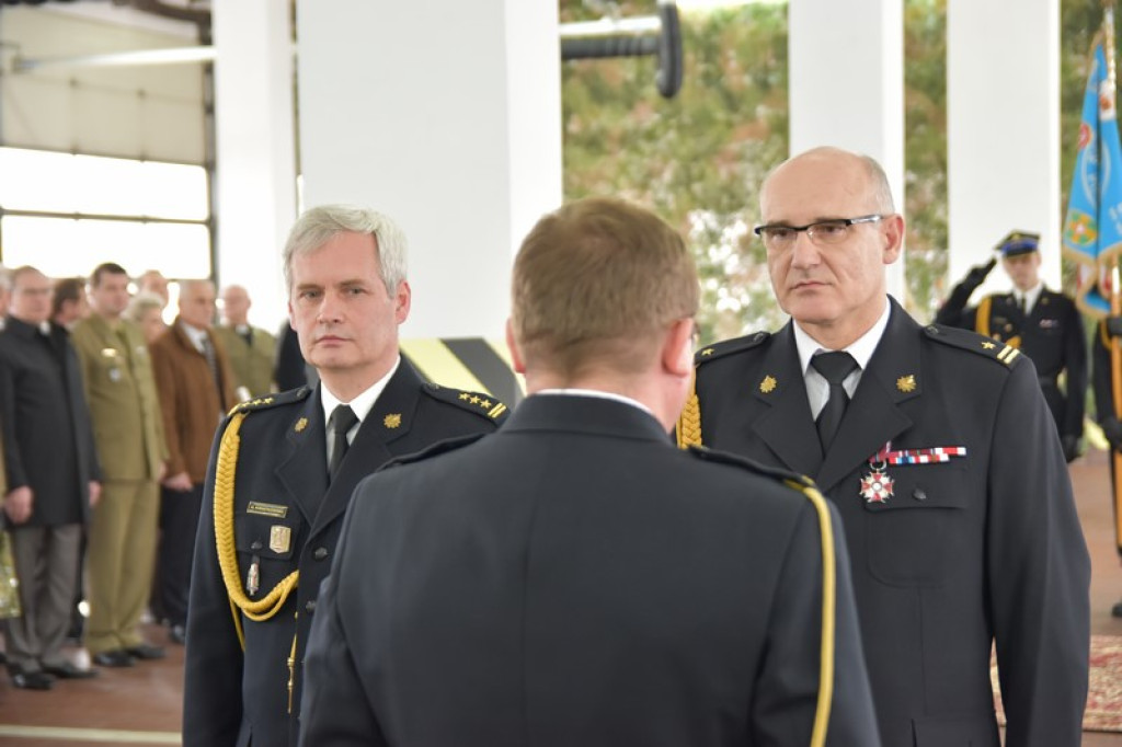 Komendant Straży Pożarnej w Brzegu odchodzi na emeryturę