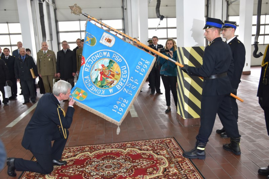 Komendant Straży Pożarnej w Brzegu odchodzi na emeryturę