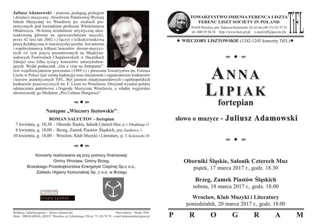 Weekendowy Informator Imprezowy 17-19.03.2017