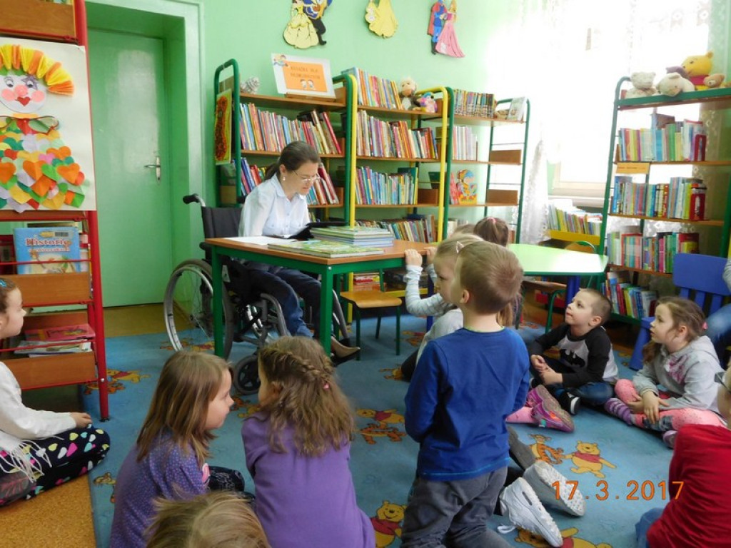 Wiosenne spotkanie w bibliotece