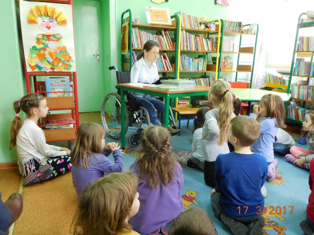 Wiosenne spotkanie w bibliotece