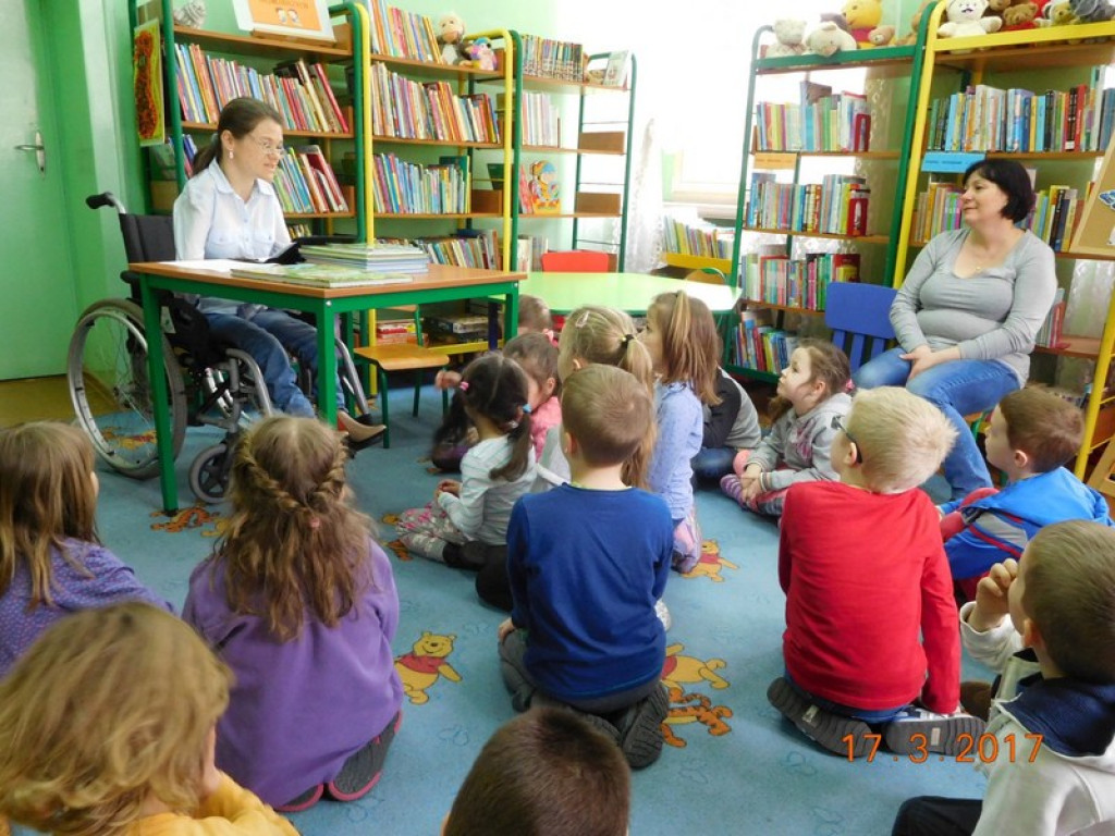 Wiosenne spotkanie w bibliotece