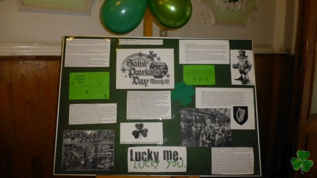 Dzień św. Patryka w ZSB