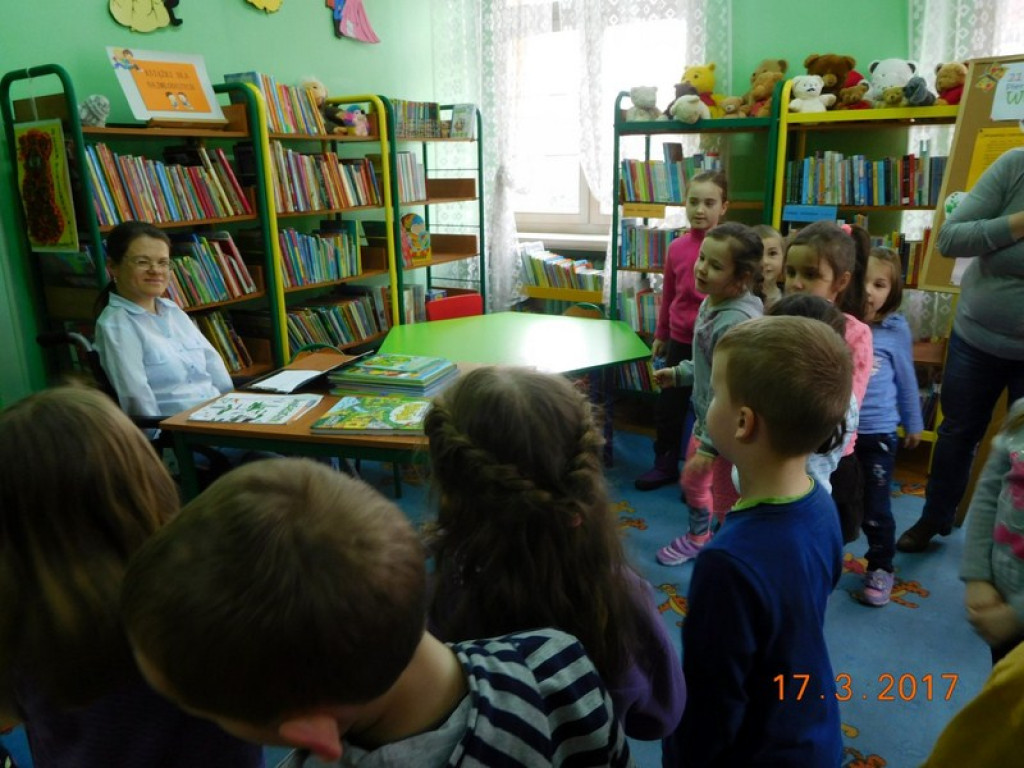 Wiosenne spotkanie w bibliotece