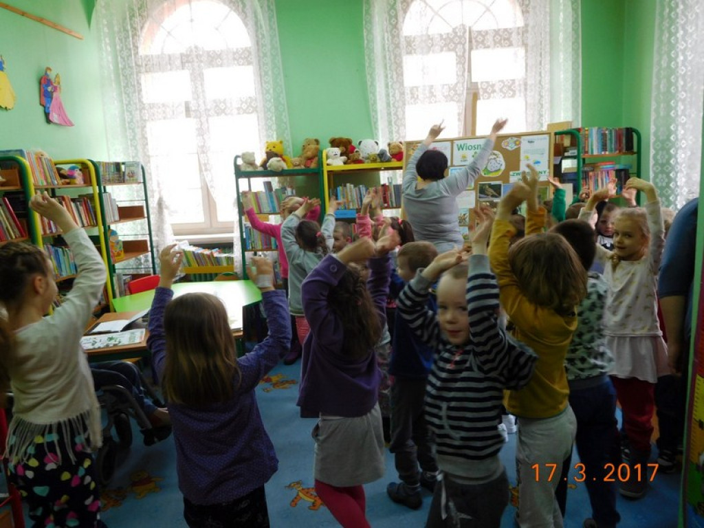 Wiosenne spotkanie w bibliotece