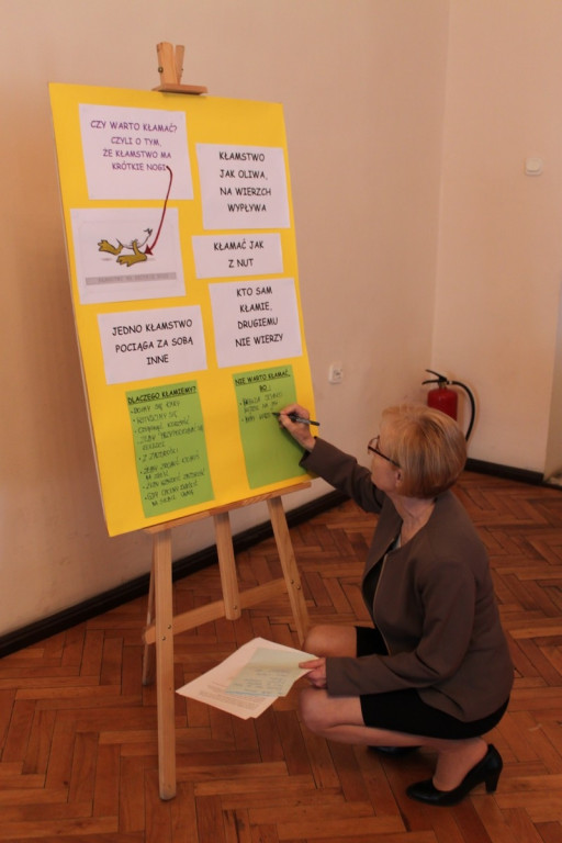 Czy warto kłamać? Uczniowie rozmawiali o tym, że 