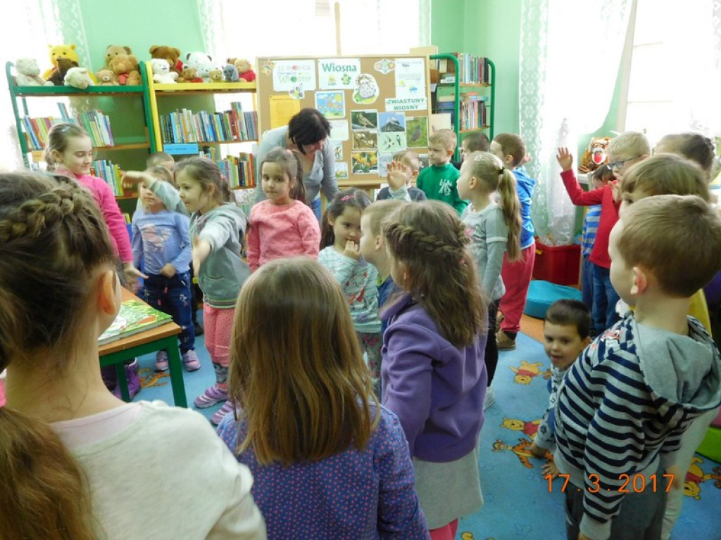 Wiosenne spotkanie w bibliotece